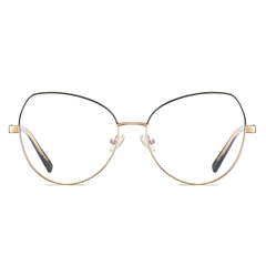 Nancy  Cateye Full frame Metal Eyeglasses - Famool