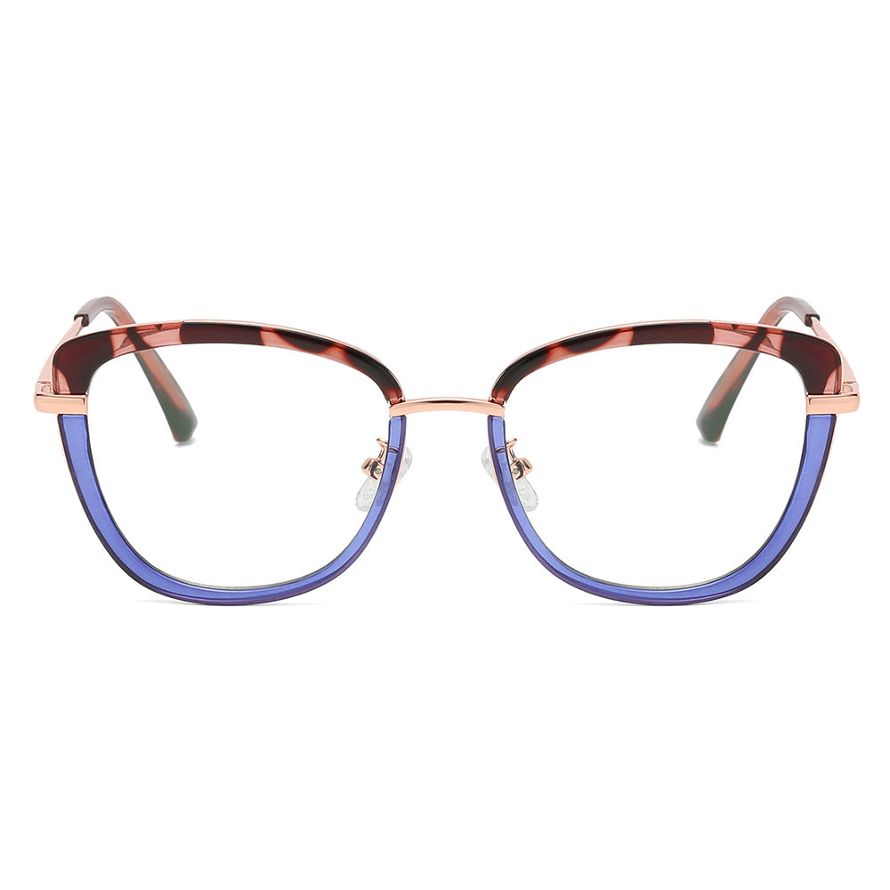 Joanne Geometric Full frame TR90 Eyeglasses - Famool