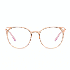 Cheryl Oval Full frame TR90 Eyeglasses - Famool