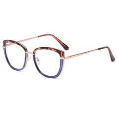 Joanne Geometric Full frame TR90 Eyeglasses - Famool