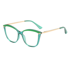 Jacqueline Rectangle Full frame TR90 Eyeglasses - Famool
