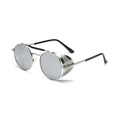Trevor Round Full frame Punk Metal Sunglasses