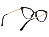 Zoey Cateye Full Frame TR90 Eyeglasses - Famool