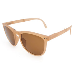 Ulyssa Oval Full frame TR90 Folding Sunglasses