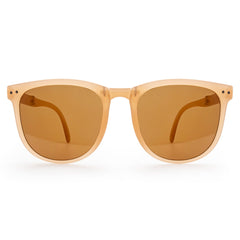 Ulyssa Oval Full frame TR90 Folding Sunglasses