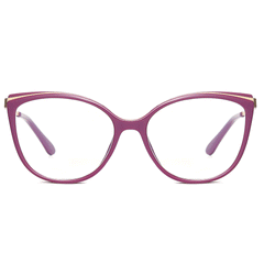 Camille Oval Full frame TR90 Eyeglasses - Famool