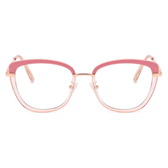Joanne Geometric Full frame TR90 Eyeglasses - Famool