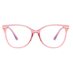 Betty Oval Full frame TR90 Eyeglasses - Famool