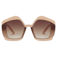 Harriet Geometric Full frame TR90 Sunglasses - Famool