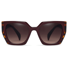 Ianthe Geometric Full frame TR90 Sunglasses - Famool