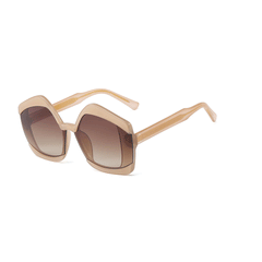 Harriet Geometric Full frame TR90 Sunglasses - Famool