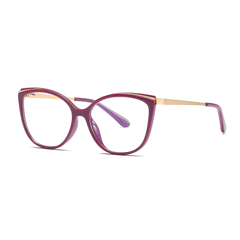 Camille Oval Full frame TR90 Eyeglasses - Famool
