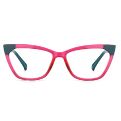 Lisa Cateye Full frame TR90 Eyeglasses - Famool