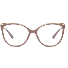 Camille Oval Full frame TR90 Eyeglasses - Famool