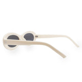 Talisha Oval Full frame Acetate Sunglasses