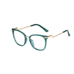 Beata Oval Full frame TR90 Eyeglasses - Famool