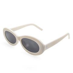 Talisha Oval Full frame Acetate Sunglasses