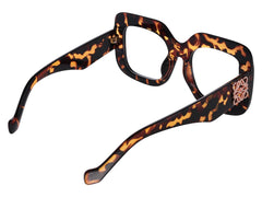 Fannie Geometric Full frame Acetate Eyeglasses - Famool