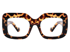 Fannie Geometric Full frame Acetate Eyeglasses - Famool