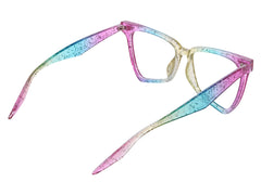 Gorgeous Geometric Full frame Acetate Eyeglasses - Famool