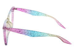 Gorgeous Geometric Full frame Acetate Eyeglasses - Famool
