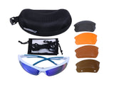 Julian Rectangle Acetate Polarized Sunglasses Kit