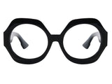 Sofia Geometric Full frame Acetate Eyeglasses - Famool