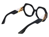Sofia Geometric Full frame Acetate Eyeglasses - Famool
