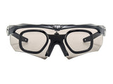 Lawrence Rectangle Acetate Tactical Sunglasses With Anti Fog Lens