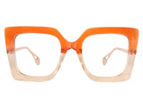 Selina Geometric Full frame Acetate Eyeglasses - Famool