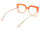 Selina Geometric Full frame Acetate Eyeglasses - Famool