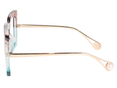 Selina Geometric Full frame Acetate Eyeglasses - Famool