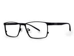 Hans Rectangle Full frame Metal Eyeglasses - Famool