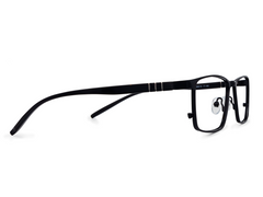 Hans Rectangle Full frame Metal Eyeglasses - Famool