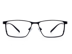 Hans Rectangle Full frame Metal Eyeglasses - Famool