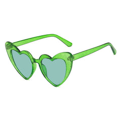 Cersei Heart-shaped Full frame Metal Sunglasses