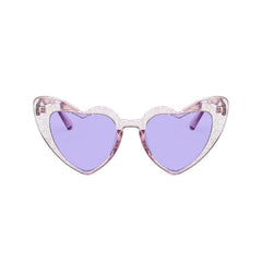 Cersei Heart-shaped Full frame Metal Sunglasses