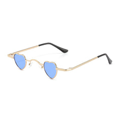 Durlarc Heart-shaped Full frame Metal Sunglasses
