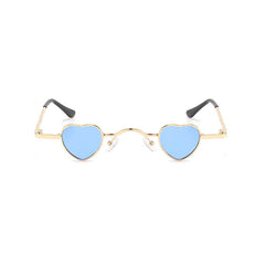 Durlarc Heart-shaped Full frame Metal Sunglasses