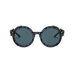 Farley Round Full frame Punk Metal Sunglasses