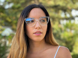 Zoey Cateye Full Frame TR90 Eyeglasses - Famool