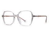 Editha Geometric Full frame TR90 Eyeglasses - Famool