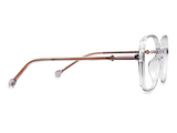 Editha Geometric Full frame TR90 Eyeglasses - Famool
